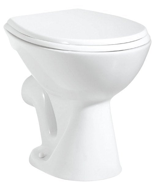 Staand Toilet Keramiek Glans Wit Creavit TP340 PK Aansluiting