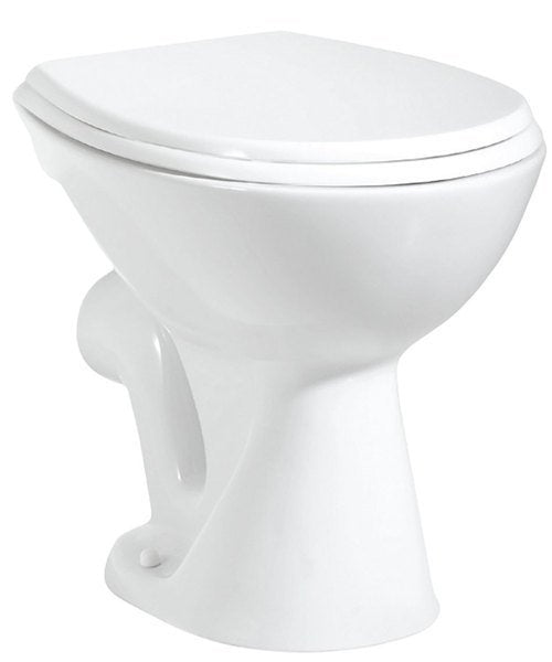 Staand toilet keramiek glans wit Creavit TP340 PK aansluiting