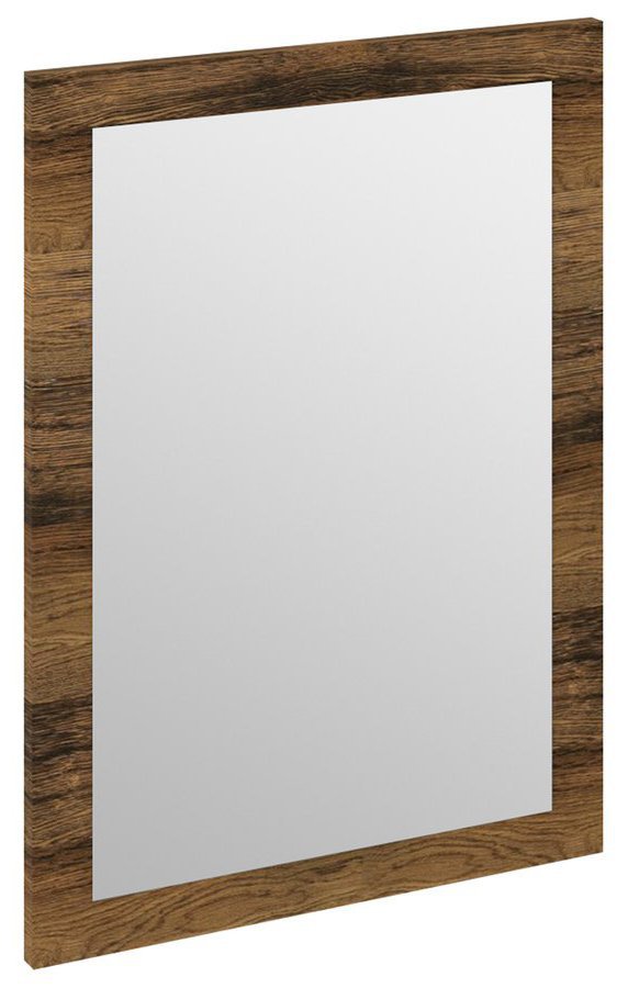 Treos Rechthoekige Spiegel In Gelamineerd MDF Frame 75 X 50 Cm Collingwood Oak