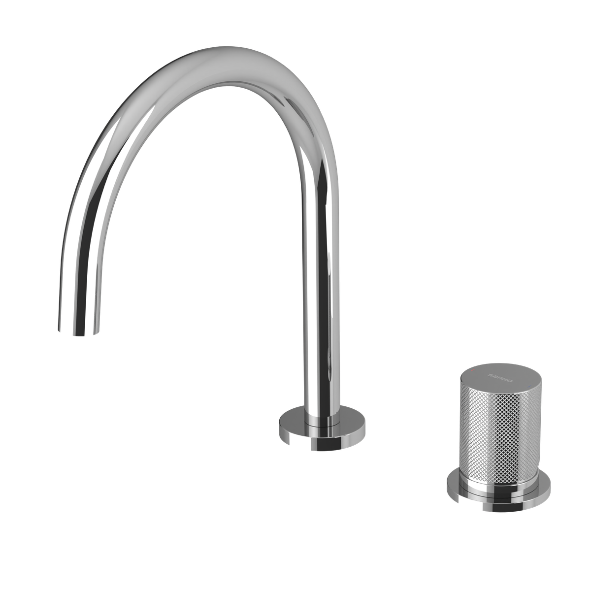 Sapho Ultratap 2-Gats Inbouw Wastafelkraan Chroom