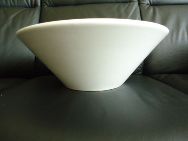 Opbouw waskom rond wit 42x15 centimeter
