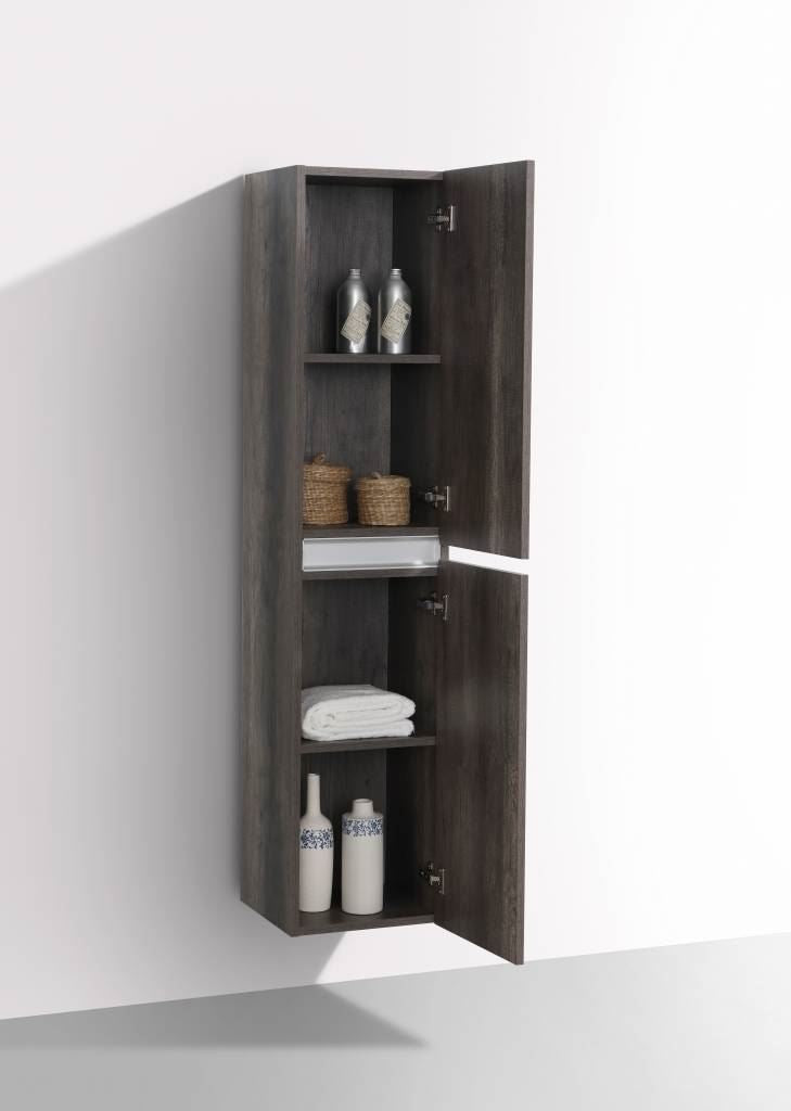 Hoge kolomkast 35x35x160 Luzi Trendline Century oak