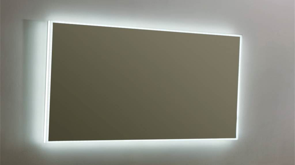 Badkamerspiegel rondom LED verlichting Infinity 140x80