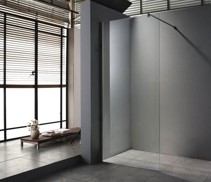 Inloopdouche 8mm 100x99,1 cm — antikalkcoating