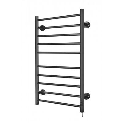 Elektrische handdoek radiator Soho Black 135Watt mat zwart