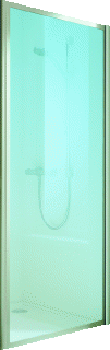 Hüppe Alpha Douchewand 50x190cm