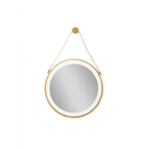 Detailweergave Sanotechnik Frame Ophanging badkamerspiegel Goud