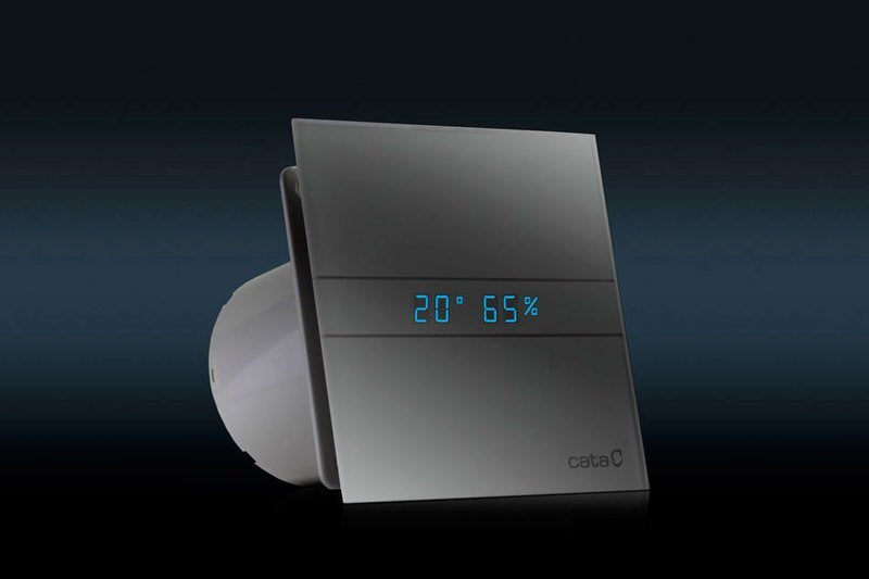 Automatische badkamer ventilator 120mm wit 11W E-120GTH