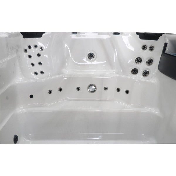 Buiten zwembad met massage 400x228x131cm Sanotechnik Ibiza