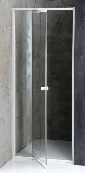 Amico douche nisdeur verstelbaar 100-122 wit profiel