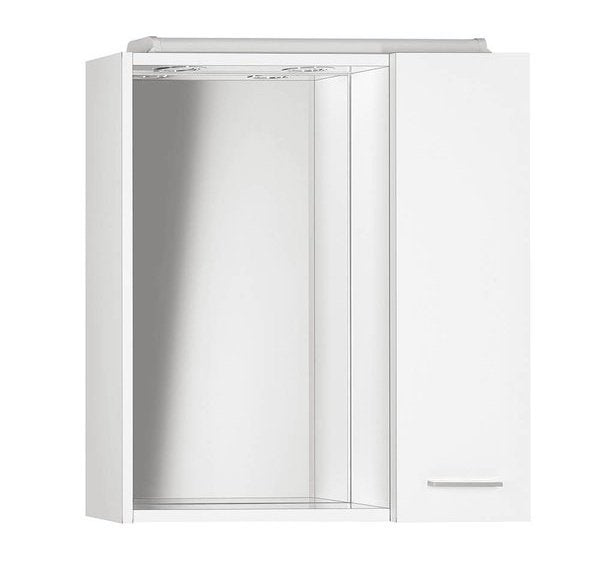 Spiegelkast 60x60x14 LED verlichting wit