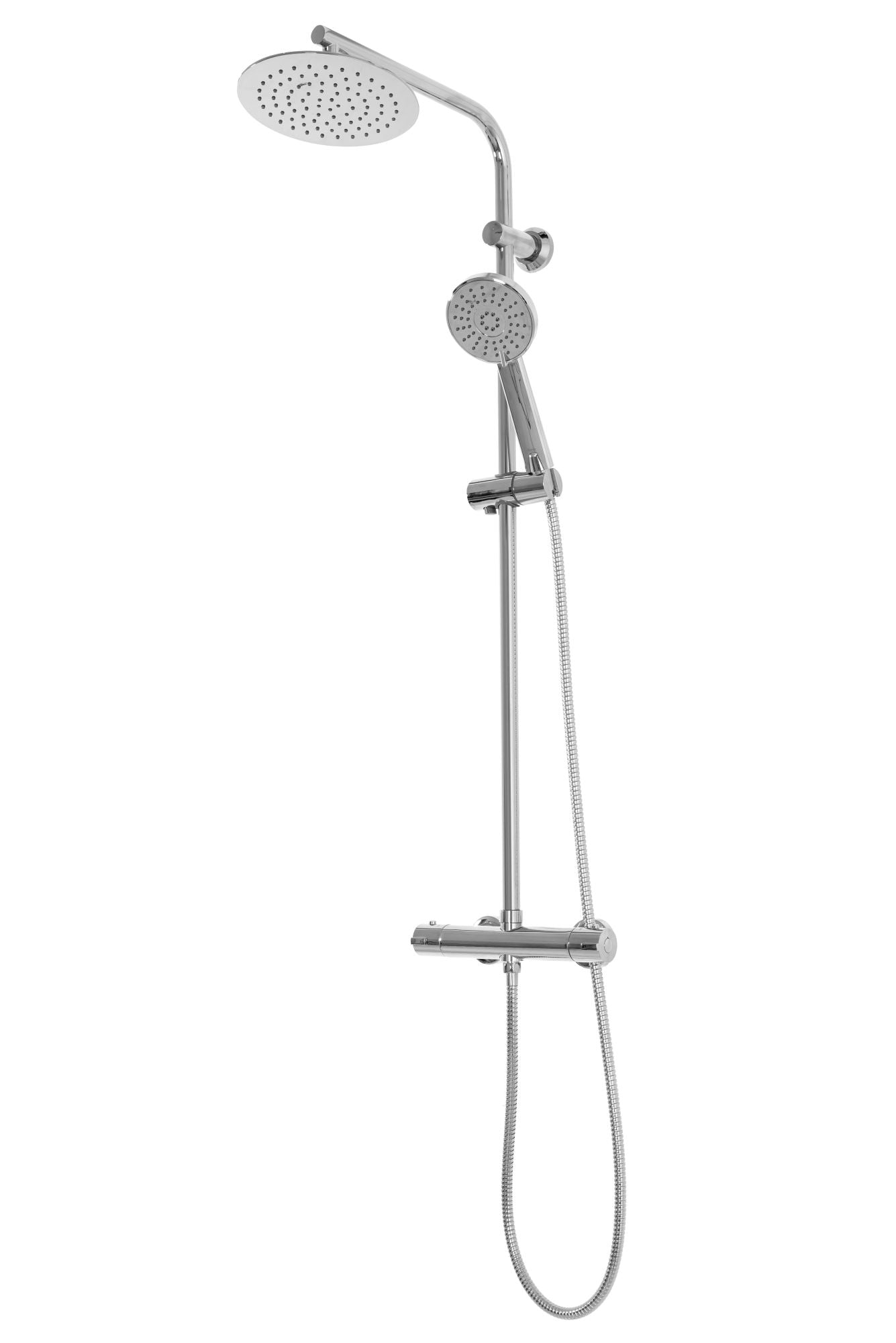 Opbouw Doucheset met Thermostatische Kraan Bliss Chroom