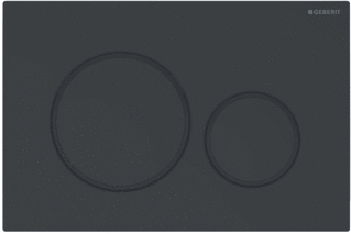 Geberit bedieningsplaat Sigma-20 Type: 115.882.16.1 Mat Zwart