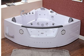 Whirpool hoekbad 157x157x66 Hydrosan Orino met ozon