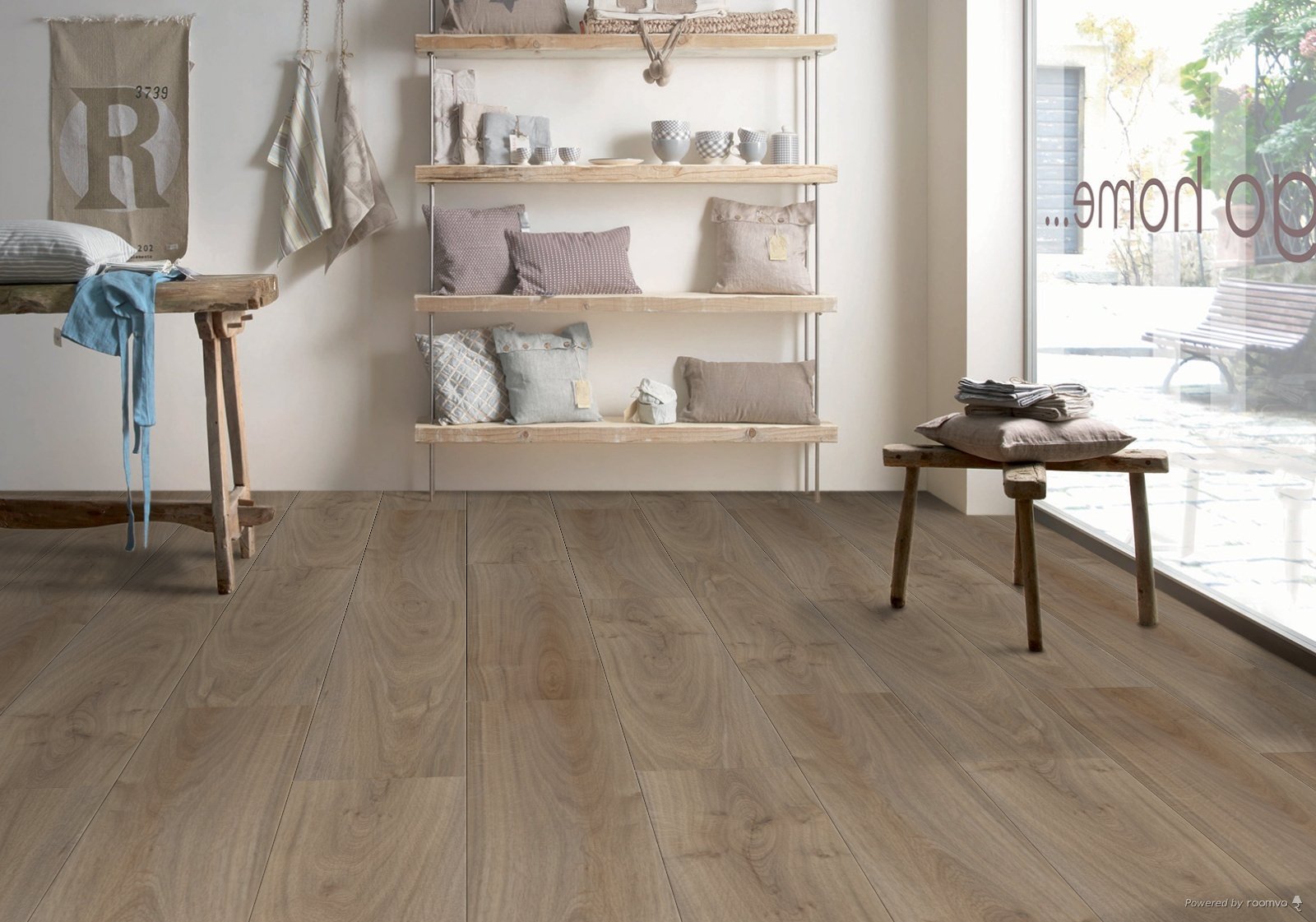 Tegel Silverwood Miele 30x120 Houtlook