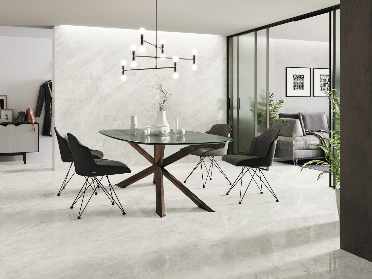 Tegel Balmoral Silver 80x80