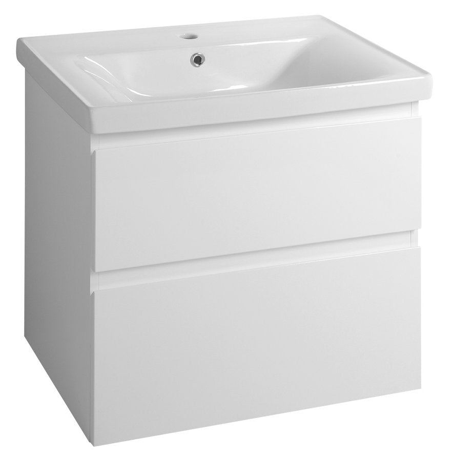 Wastafel onderkast greeploos Altair 70x60x45 Div. kleuren