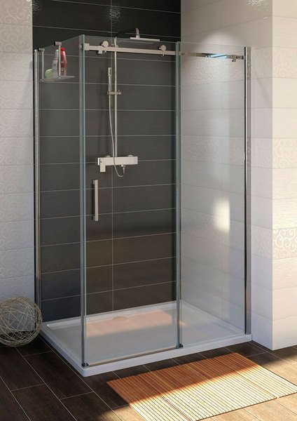 Douchecabine Dragon 160x90 rechthoek omkeerbaar met antikalk coating