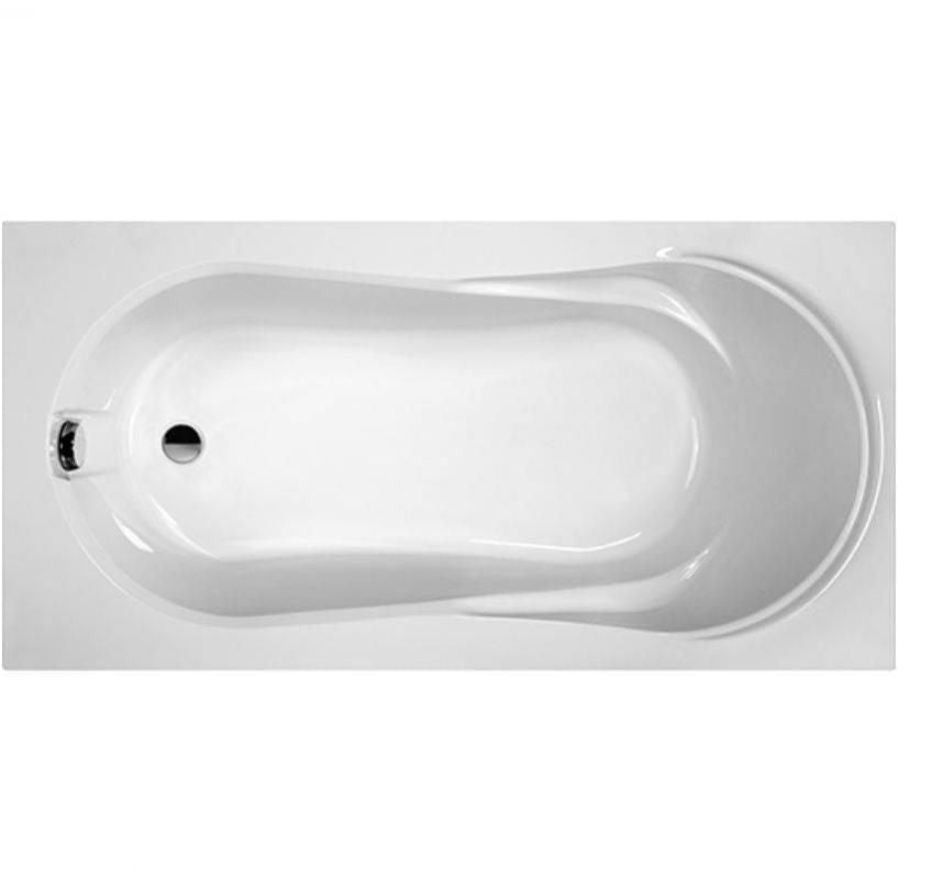 Inbouw ligbad 170x75 Scansani Wivea rechthoekig wit