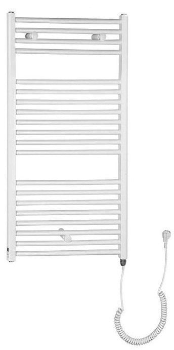 Electrische handdoek radiator recht Direct-E wit