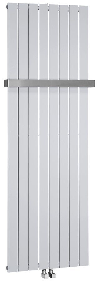 Designradiator 60x180cm 1205W wit midden aansluiting Colonna