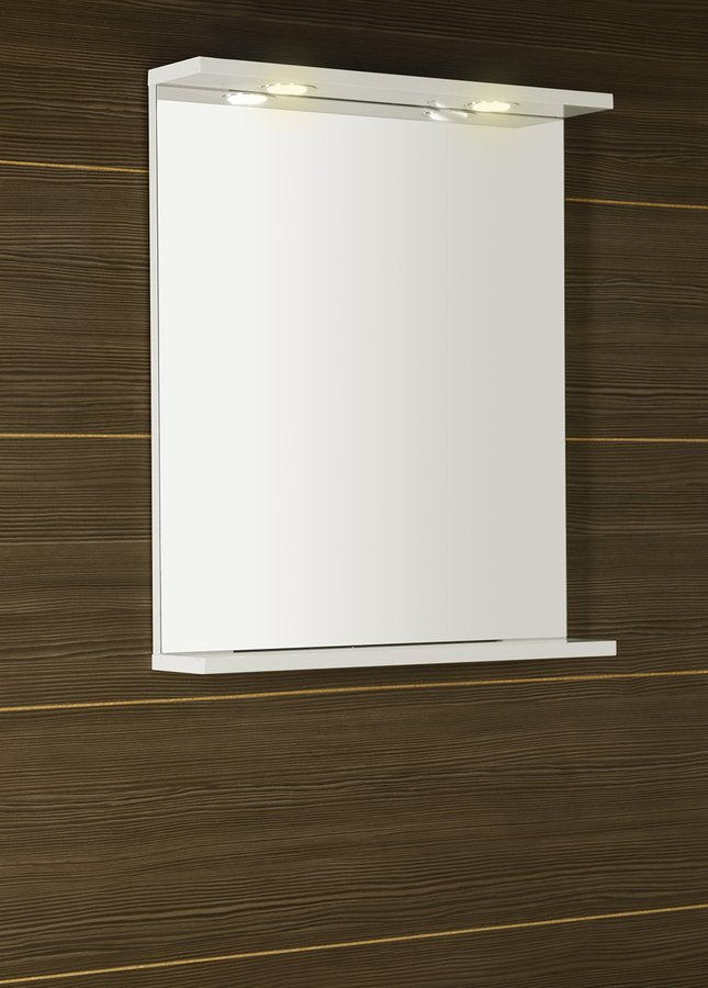 Badkamerspiegel Sapho 60x70x12 En Korin 60×70 cm Neutraal — met LED-verlichting