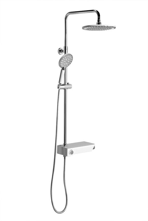 Doucheset met Thermostatische Kraan Sapho Liam Chroom