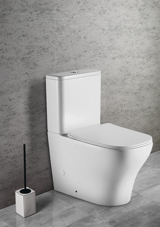 Duoblok Bella Rimless Toilet Met AO En PK Aansluiting