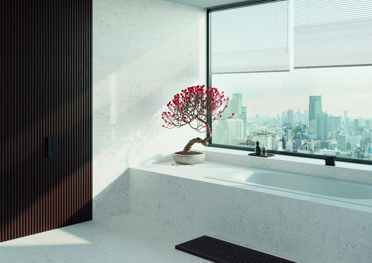 Tegel Reload White Mat 60x60 Terrazzo