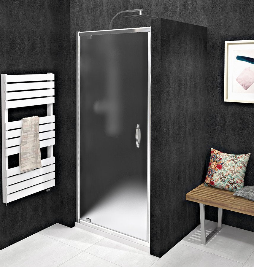 Douche draaideur Sigma Simply enkele draaideur chroom profiel