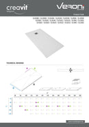 Aloni Madison douchevloer composietsteen