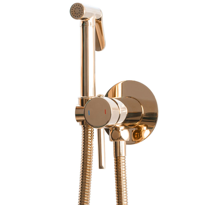 Inbouw Bidetmengkraan Rea Lungo Loop Rose Gold - View 6