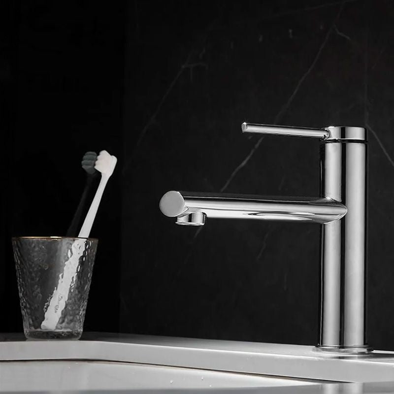 Wastafelkraan Rea Oval Chrom Low