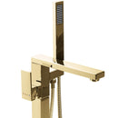 Vloeren  badmengkraan Rea Tery Gold - View 3