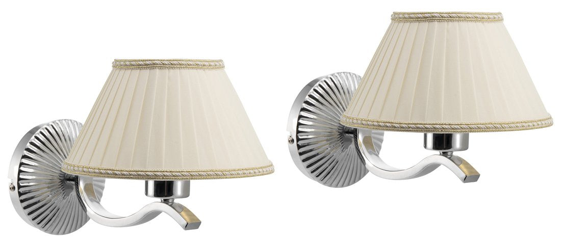 Isotta Wall Wandlamp E27 60 w 230 v Chroom