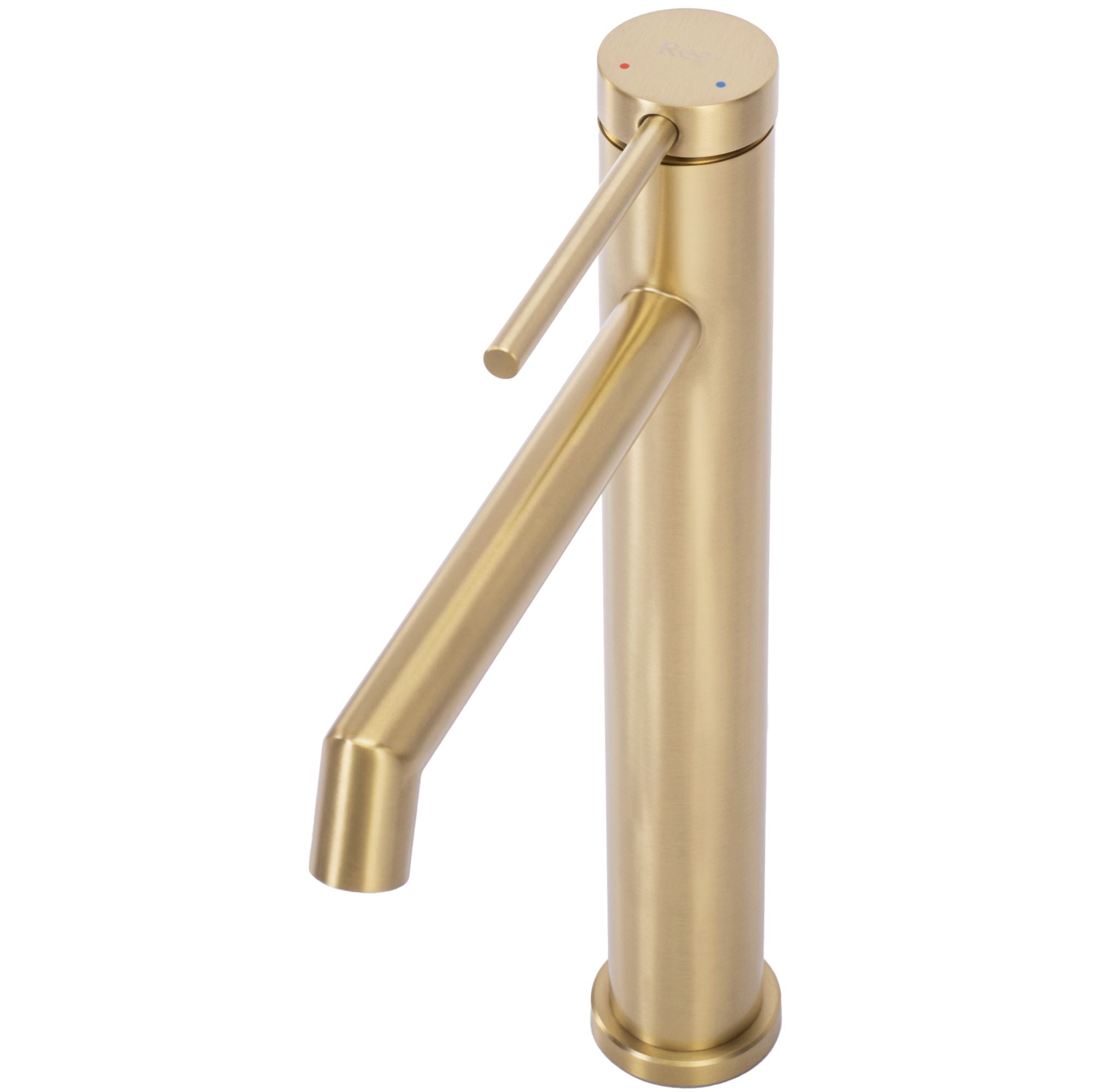 Wastafelkraan Rea Foss Gold Brush High