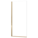 Vaststaand badscherm Elegant goud