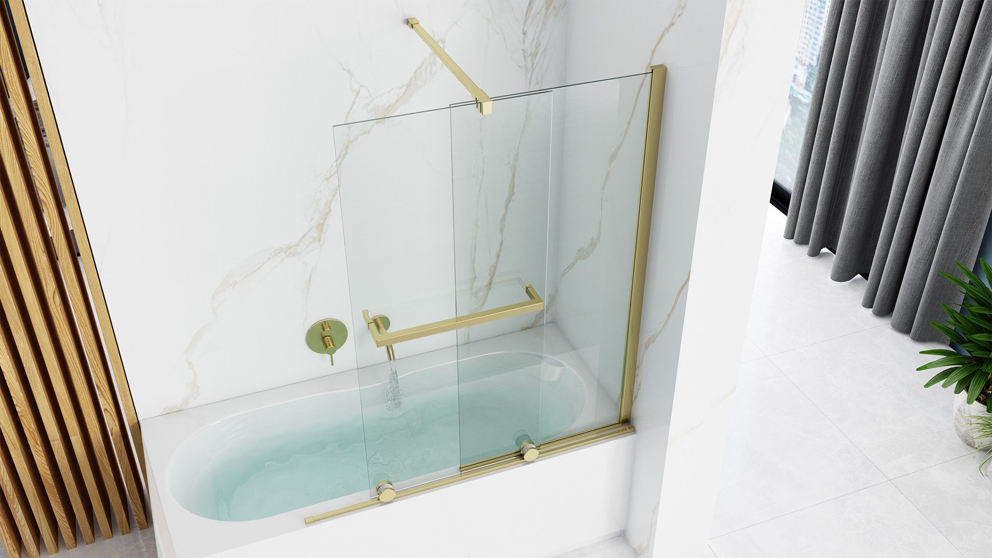 Baf Scherm Rea Fabian Gold 100