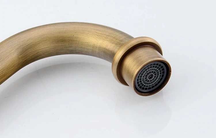 Wastafelkraan Rea Bona Old Gold High