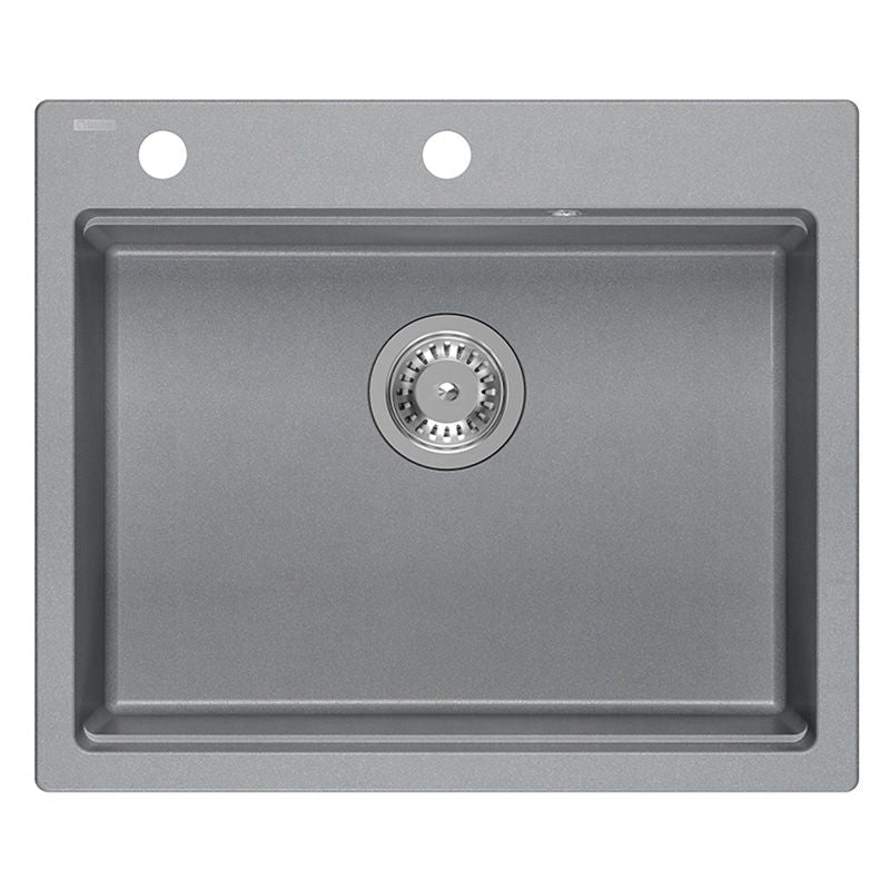 granieten spoelbak KURT 110 WORKSTATION Grey Metallic - View 6