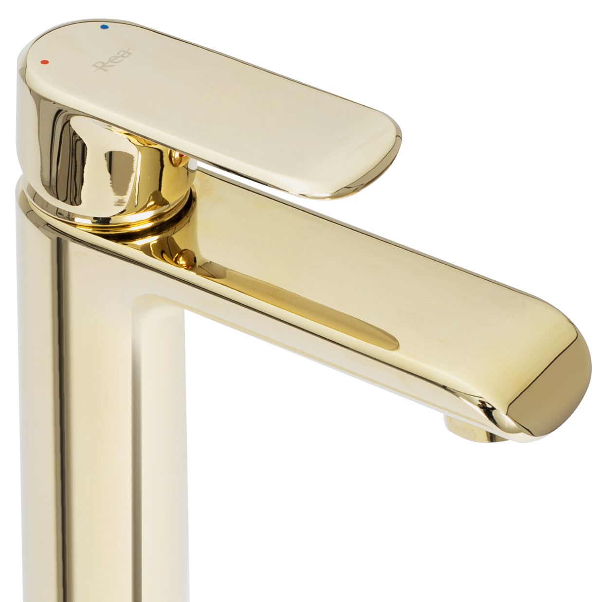 Wastafelkraan Rea Bloom Gold High
