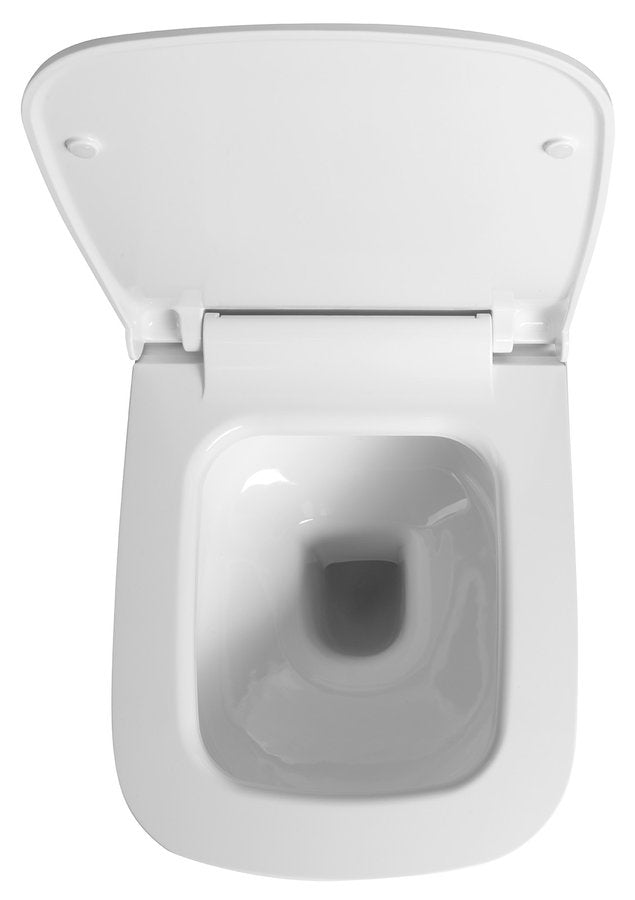 Wandtoilet Bello 35,5x53cm Wit Randloos