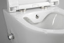 Inbouwset voor Rimless Bidet Toilet Avva Wit Compleet
