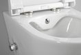 Rimless Bidet Toilet Wit Avva 35,5x53cm inclusief kraan Cleanwash