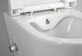 Rimless Bidet Toilet Wit Avva 35x5x53cm inclusief kraan Cleanwash