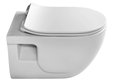 Rimless Bidet Toilet Wit Brilla 35,5X53Cm Met Sproeier
