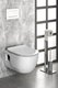 Rimless Bidet Toilet Wit Brilla 35,5x53cm met sproeier