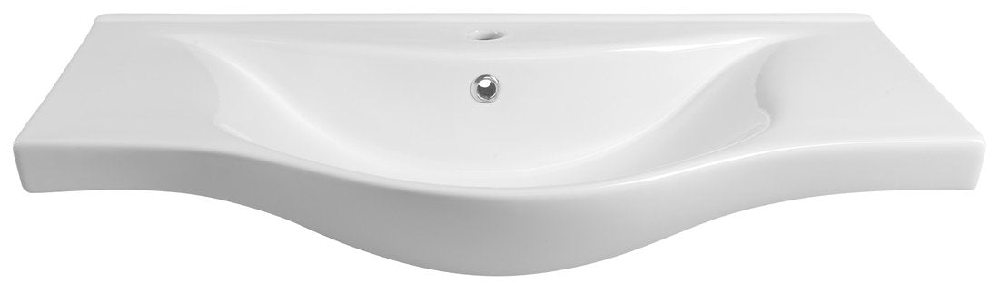 Wastafel Zara 80x46 voor Keramia Fresh wastafelmeubel
