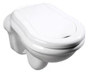 Wandtoilet Retro 38x52cm Wit