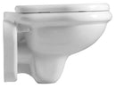 Wandtoilet Retro 38x52cm Wit